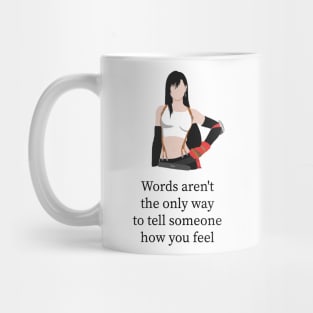 Beautiful tifa Lockhart Quote Mug